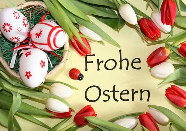 Kartka Froshe Ostern